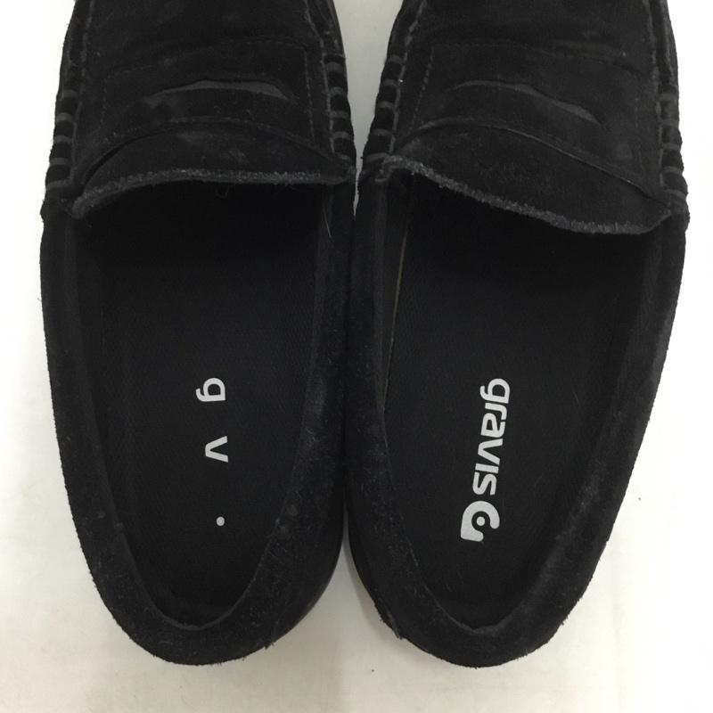 グラヴィス gravis ローファー ローファー 590469-0001 ODJICK 26cm 26.0cm 無地 黒 / ブラック / メンズ USED 古着 中古 10138841