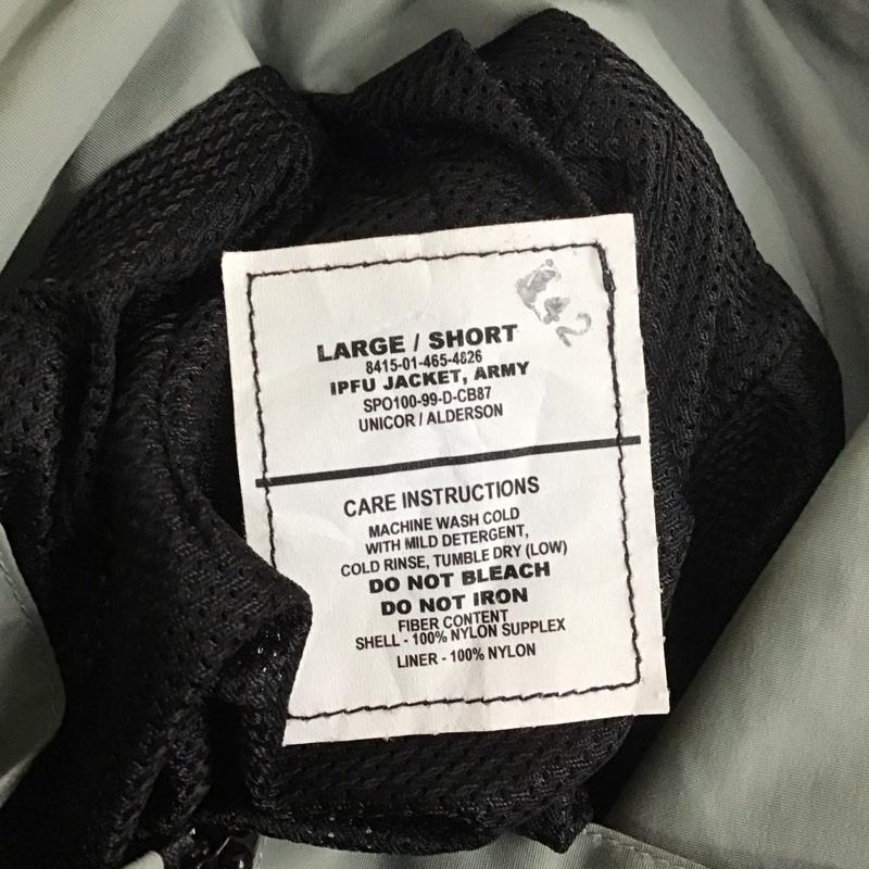 古着 USED ジャケット、上着 ジャンパー、ブルゾン アメリカ軍 トレーニングジャケット ナイロン ミリタリー L ロゴ、文字 灰 / グレー / X 黒 / ブラック / メンズ USED 古着 中古 10114040