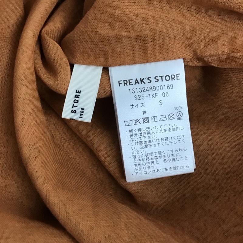 フリークスストア FREAK S STORE ワンピース ロングスカート インドペイズリースキッパーワンピース タグ付 S 総柄 橙 / オレンジ / レディース USED 古着 中古 10137477