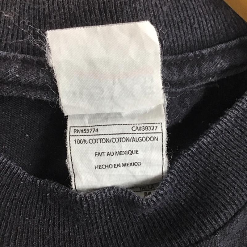 古着 USED Tシャツ 半袖 半袖カットソー プリントTシャツ クルーネックカットソー M ロゴ、文字 黒 / ブラック / メンズ USED 古着 中古 10134024