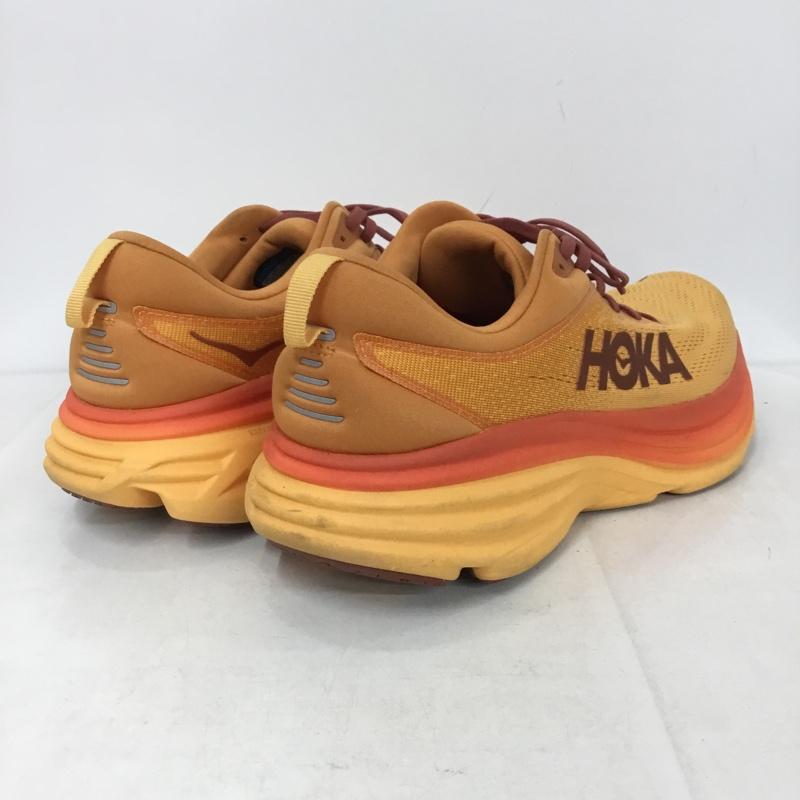 ホカ HOKA スニーカー スニーカー 1123202 ランニングシューズ 30cm 30.0cm ロゴ、文字 橙 / オレンジ / メンズ USED 古着 中古 10134545