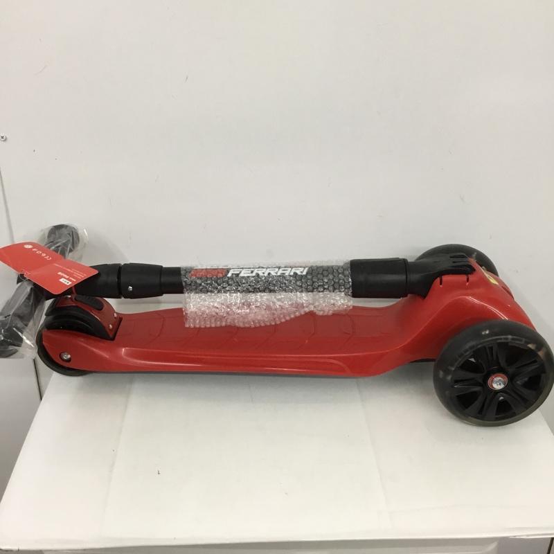 古着 USED ファッション小物 ファッション小物 FXA70 スクーデリア フェラーリ キックボード キックスケーター ビッグホイール 箱有 ロゴ、文字 赤 / レッド / メンズ USED 古着 中古 10129539