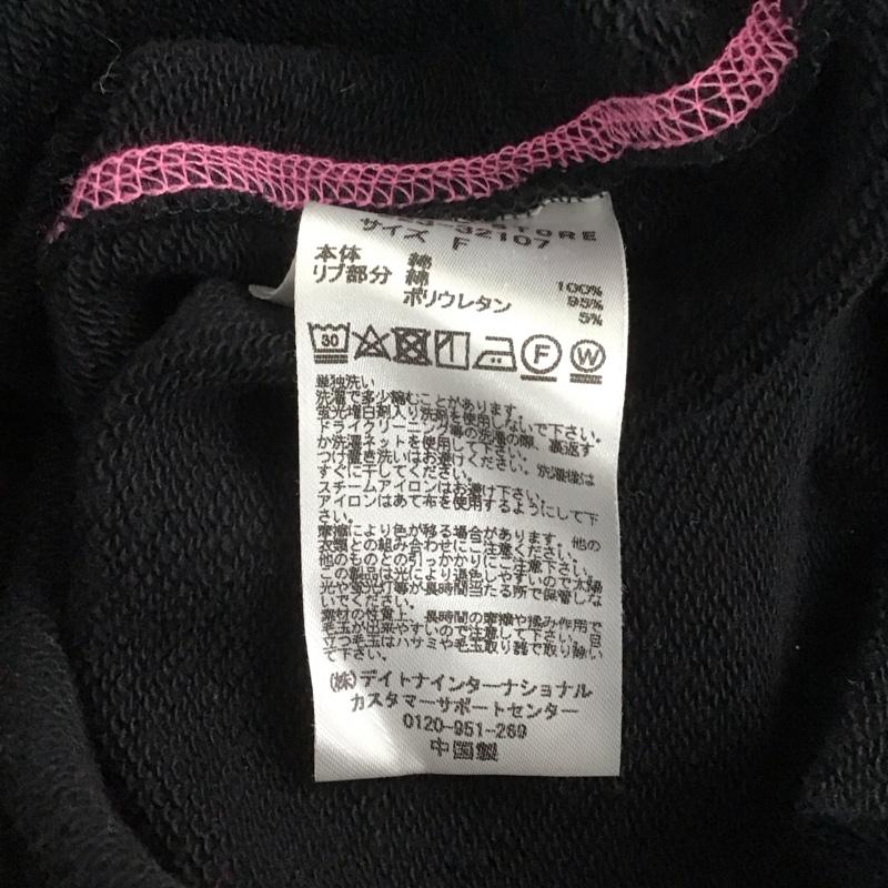 フリークスストア FREAK S STORE トレーナー 長袖 FREE 無地 黒 / ブラック / レディース USED 古着 中古 10140228