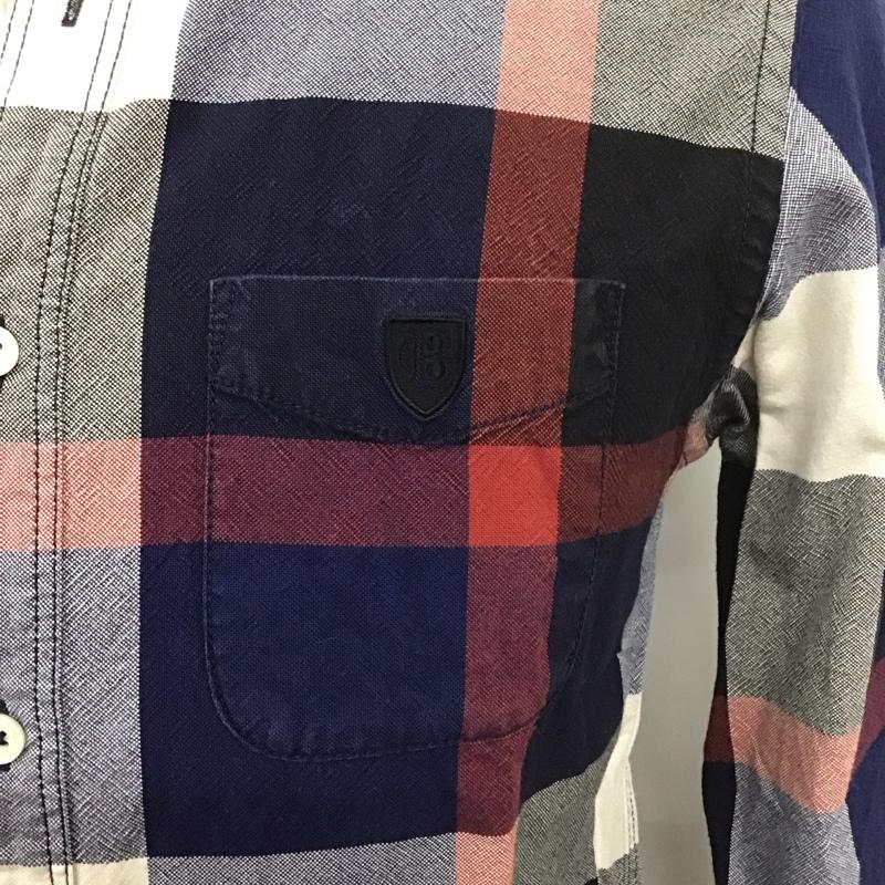 ブラックレーベルクレストブリッジ BLACK LABEL CRESTBRIDGE シャツ、ブラウス 長袖 長袖シャツ チェックシャツ カラーシャツ ボタンダウンシャツ M チェック マルチカラー / マルチカラー / レディース USED 古着 中古 10126924