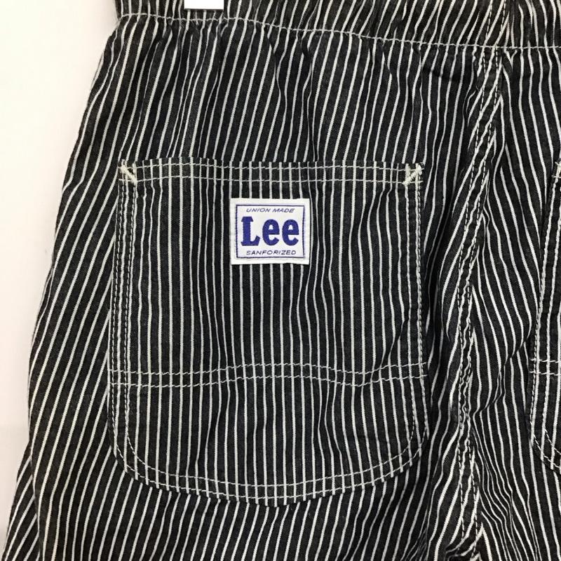 リー Lee パンツ ショートパンツ lm5933 イージーベイカーショーツ ハーフパンツ S ストライプ 白 / ホワイト / X 青 / ブルー / メンズ USED 古着 中古 10134571