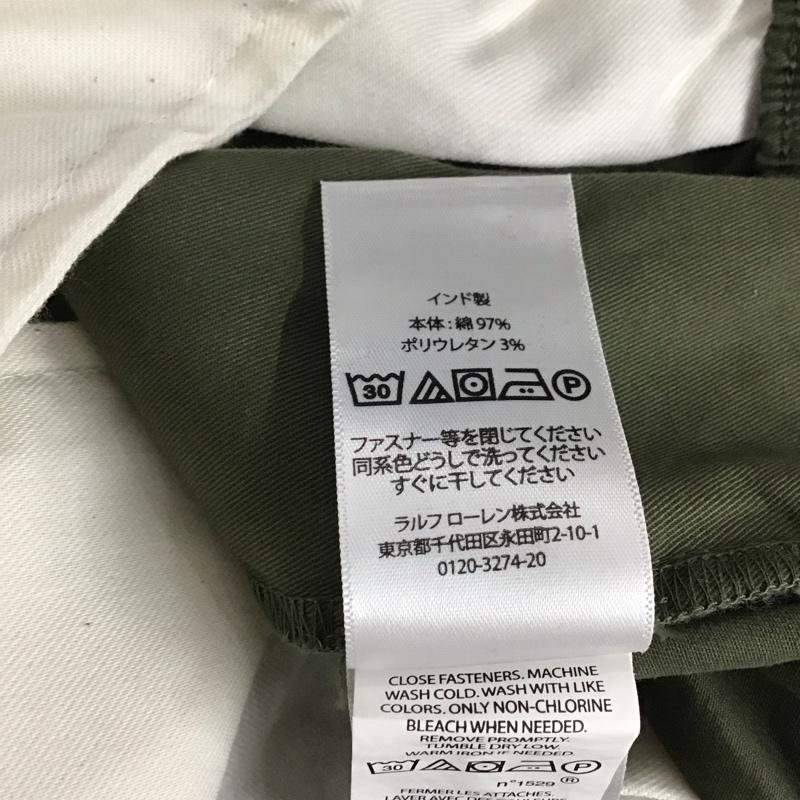 ポロラルフローレン POLO RALPH LAUREN パンツ ワークパンツ、ペインターパンツ ワークパンツ ワイドパンツ カジュアルパンツ XL 無地 カーキ / カーキ / メンズ USED 古着 中古 10129840