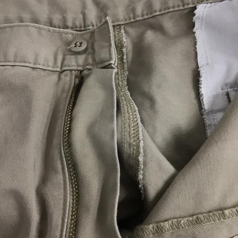 ディッキーズ Dickies パンツ ワークパンツ、ペインターパンツ ワークパンツ ワイドパンツ カジュアルパンツ 36 無地 ベージュ / ベージュ /  メンズ USED 古着 中古 10126650
