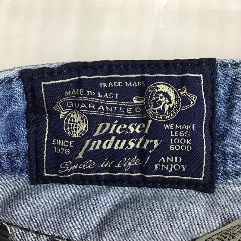 ディーゼル DIESEL パンツ ショートパンツ デニムパンツ ショートパンツ ハーフパンツ 28インチ 無地 インディゴ / インディゴ /  メンズ USED 古着 中古 10123130