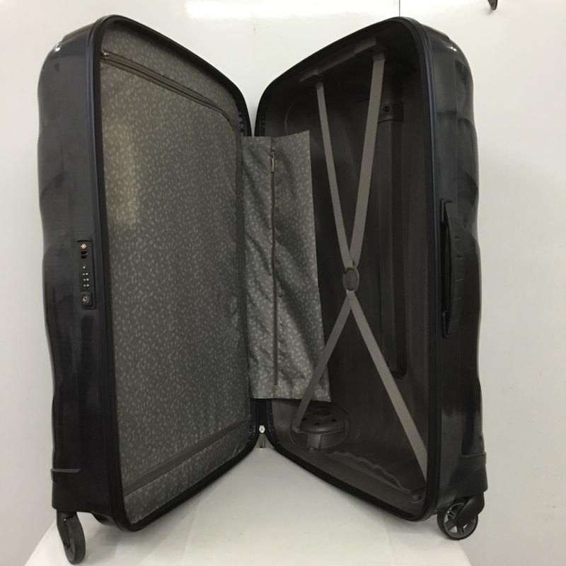 サムソナイト Samsonite スーツケース、トランク スーツケース、トランク 73351 コスモライト COSMOLITE 94L キャリーケース 無地 紺 / ネイビー / メンズ USED 古着 中古 10132129