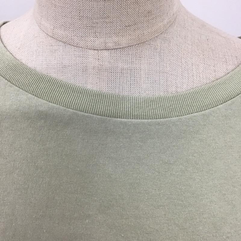 ヘザー Heather カットソー 半袖 半袖カットソー 無地Tシャツ クルーネックカットソー フレア FREE 無地 緑 / グリーン / レディース USED 古着 中古 10122708