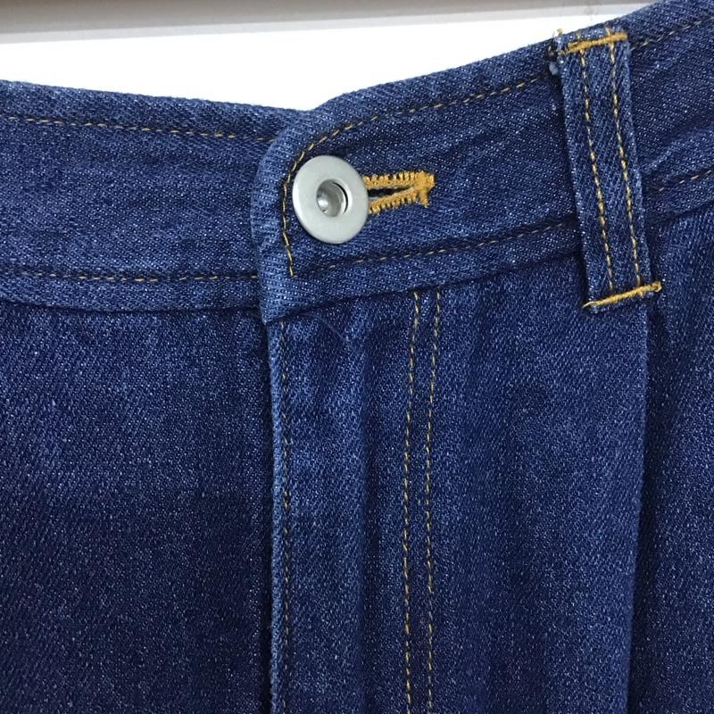 エヘカソポ ehka sopo パンツ デニム、ジーンズ 1405125 テーパードパンツ FREE 無地 インディゴ / インディゴ / レディース USED 古着 中古 10138904
