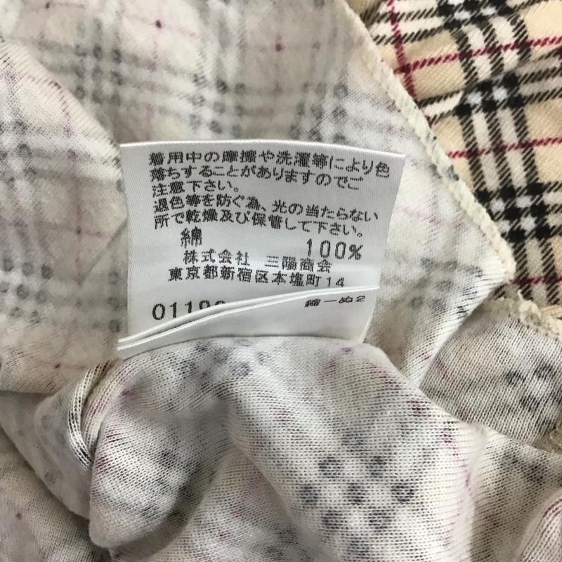 バーバリーブルーレーベル BURBERRY BLUE LABEL カットソー 半袖 半袖カットソー チェックTシャツ クルーネックカットソー M チェック マルチカラー / マルチカラー / レディース USED 古着 中古 10113813