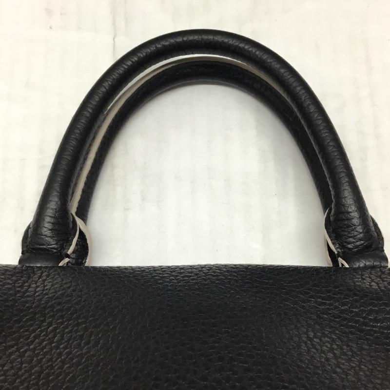 ケイトスペード Kate Spade ハンドバッグ ハンドバッグ 2WAY ショルダー レザー ロゴ、文字 黒 / ブラック / レディース USED 古着 中古 10120740