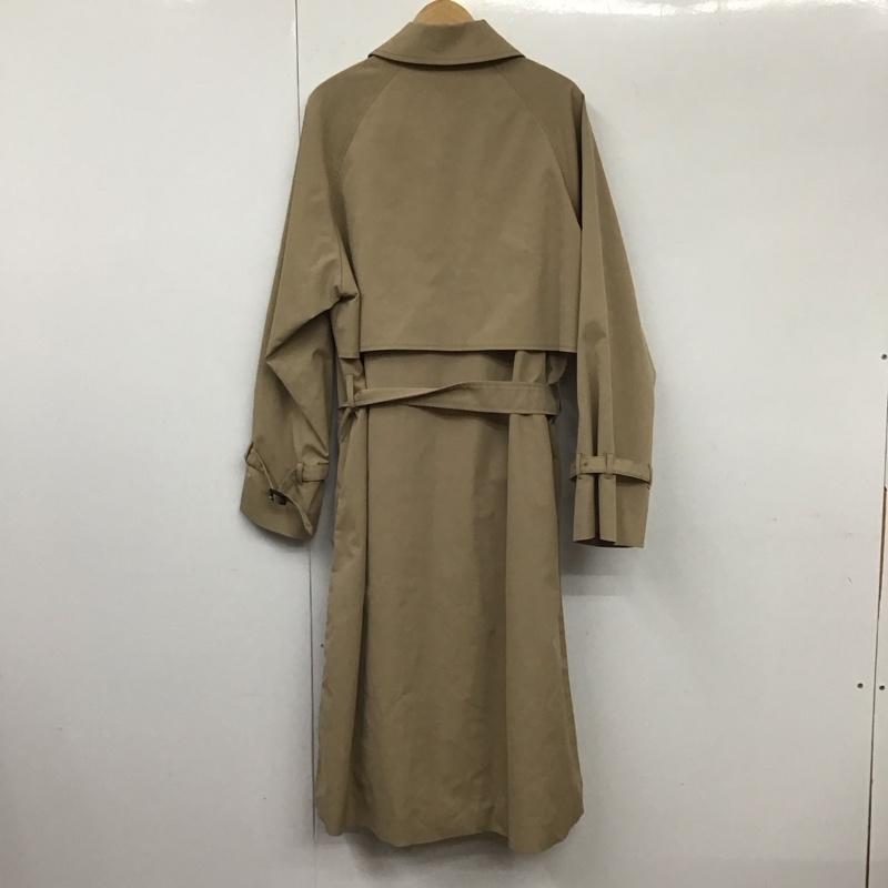 クルニ CULLNI コート コート一般 ロングコート カラージャケット アウター 2 無地 ベージュ / ベージュ / メンズ USED 古着 中古 10131737
