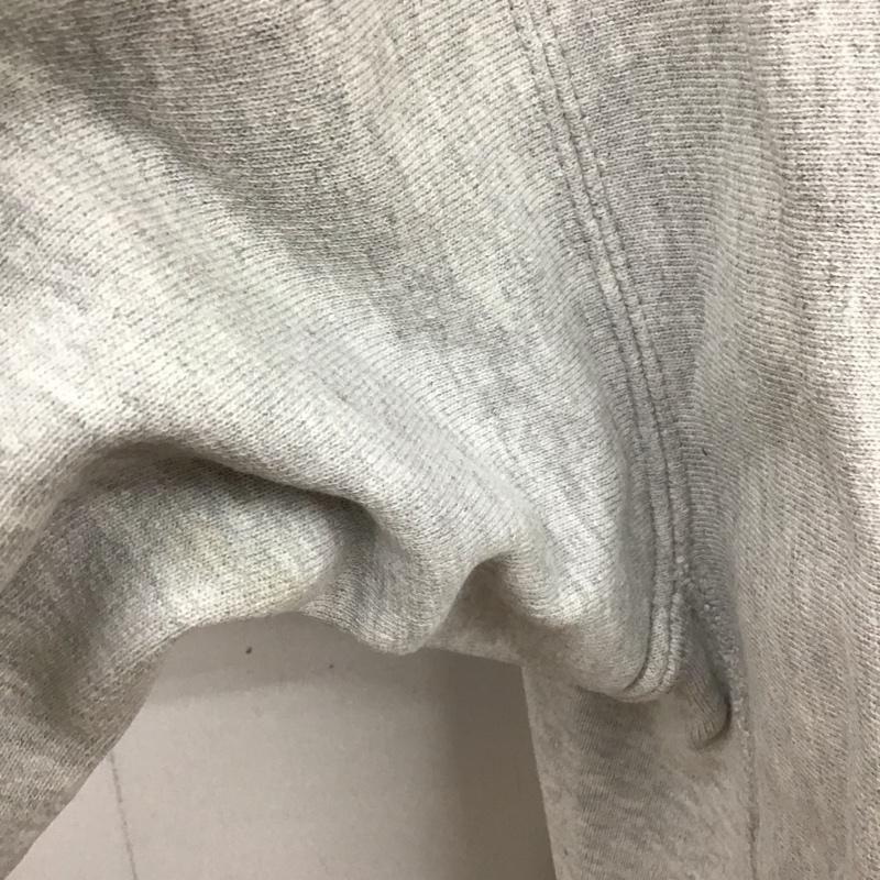 チャンピオン Champion トレーナー 長袖 REVERSE WEAVE スウェット 90年代 L ロゴ、文字 灰 / グレー / メンズ USED 古着 中古 10107924