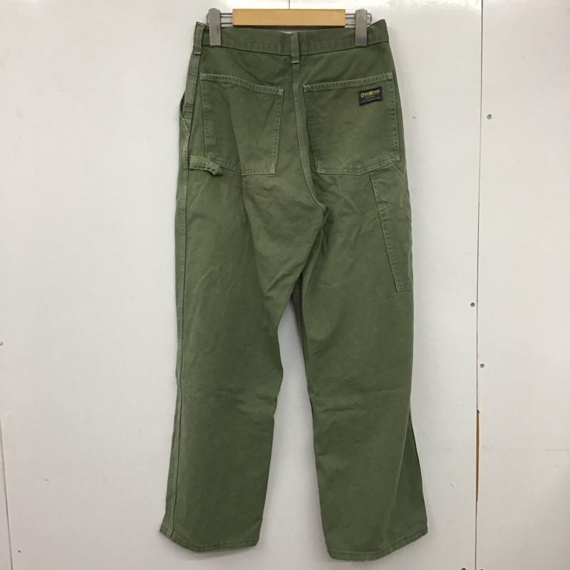 オシュコシュ OSHKOSH パンツ ワークパンツ、ペインターパンツ ミリタリーパンツ ワイドパンツ 70s 80s 42talon 29インチ 無地 カーキ / カーキ / メンズ USED 古着 中古 10133300