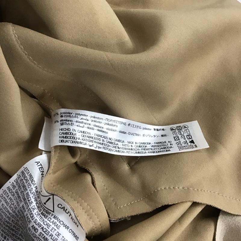 ザラ ZARA ベスト ベスト 8372 246 712 ロング丈 ジレ M 無地 ベージュ / ベージュ / レディース USED 古着 中古 10138661