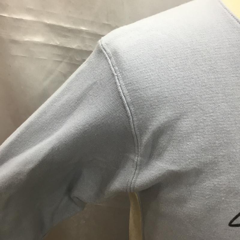 セタガヤベース 世田谷ベース トレーナー 長袖 M プリント 水色 / ライトブルー / メンズ USED 古着 中古 10108987