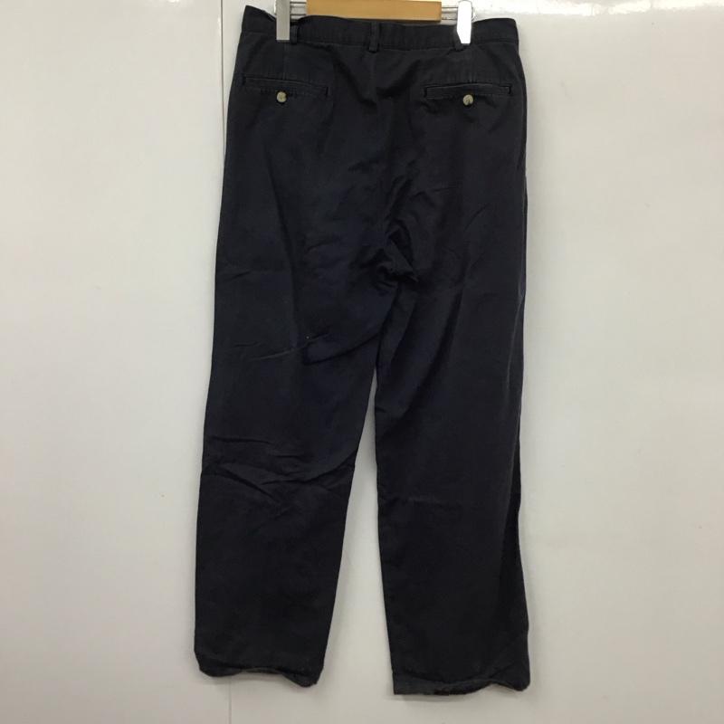 チャップス CHAPS パンツ チノパン チノパン ワイドパンツ カジュアルパンツ 無地 紺 / ネイビー / メンズ USED 古着 中古 10131343