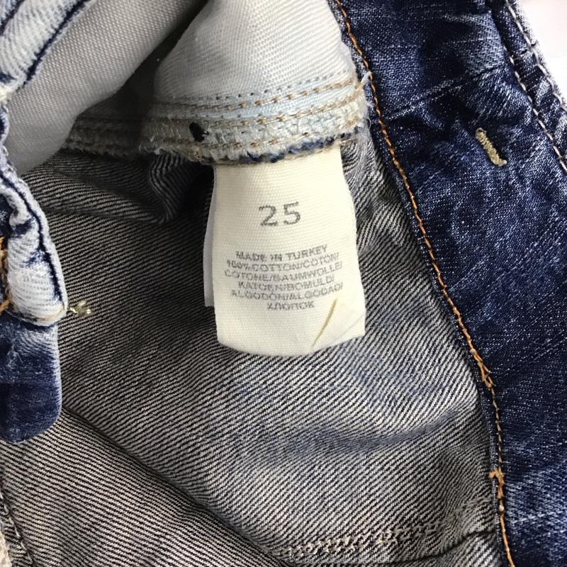 ラルフローレンデニム&サプライ RalphLauren Denim&Supply スカート ミニスカート WMDSDNMS4R00001 デニム 無地 青 / ブルー / レディース USED 古着 中古 10120407