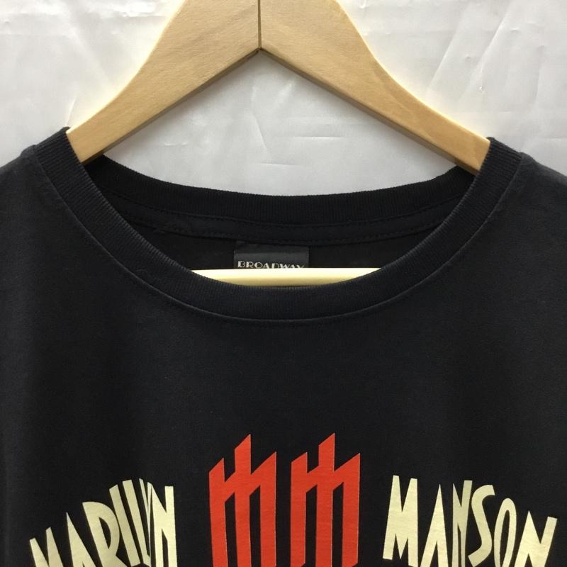 古着 USED Tシャツ 半袖 半袖カットソー プリントTシャツ クルーネックカットソー バンドTシャツ L プリント 黒 / ブラック / メンズ USED 古着 中古 10106901
