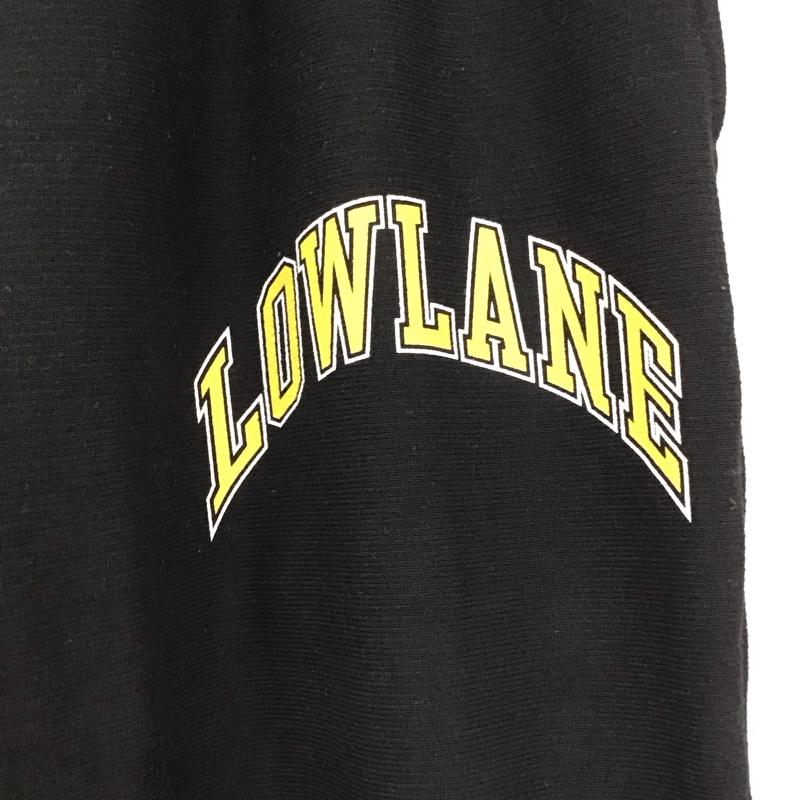 ラディアル RADIALL パンツ ワークパンツ、ペインターパンツ rad-24aw-cut003 LOWLANESWEATPANTS ワイドパンツ L ロゴ、文字 黒 / ブラック /  メンズ USED 古着 中古 10122701