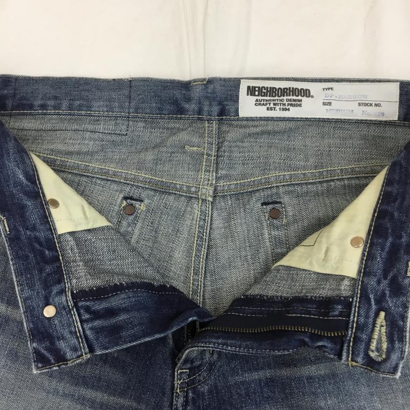 ネイバーフッド NEIGHBORHOOD パンツ デニム、ジーンズ DP-NARROW 192XBNH-PTM15 M 無地 インディゴ / インディゴ / X 紺 / ネイビー / メンズ USED 古着 中古 10127961
