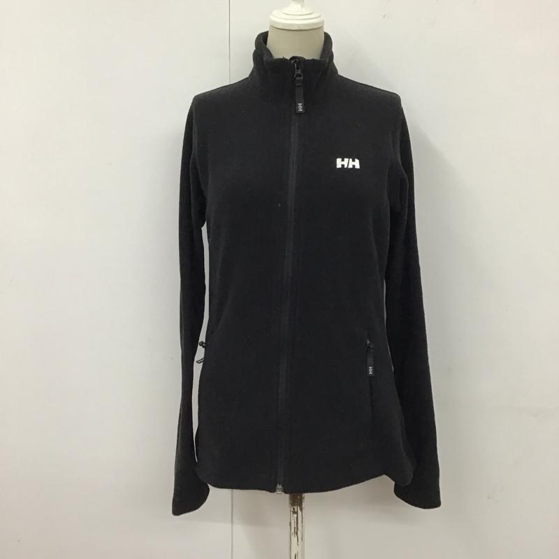 ヘリーハンセン HELLY HANSEN ジャケット、上着 ジャケット、ブレザー フリース S ロゴ、文字 黒 / ブラック / レディース USED 古着 中古 10123598