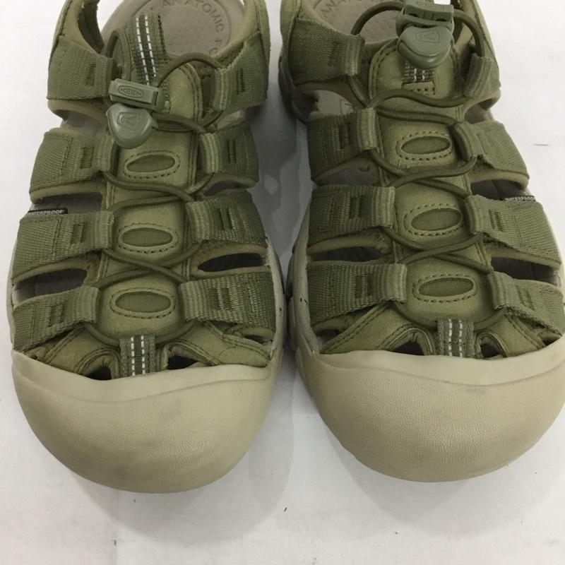 キーン KEEN サンダル サンダル 1028518 Newport H2 アウトドアシューズ 27cm 箱有 27.0cm ロゴ、文字 カーキ / カーキ / メンズ USED 古着 中古 10134277