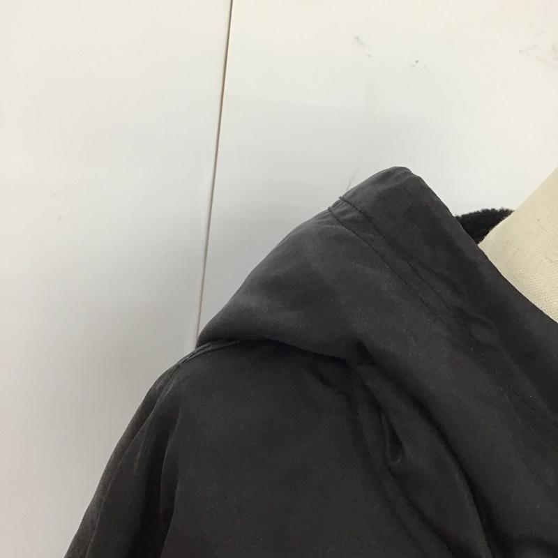 マウジー MOUSSY ジャケット、上着 ジャンパー、ブルゾン 029BAG30-5010 フード付きブルゾン FREE 無地 黒 / ブラック / レディース USED 古着 中古 10116216