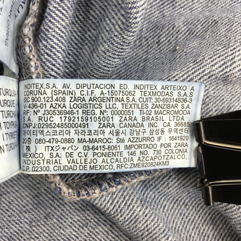 ザラ ZARA シャツ、ブラウス 長袖 M 青 / ブルー / レディース USED 古着 中古 10140456