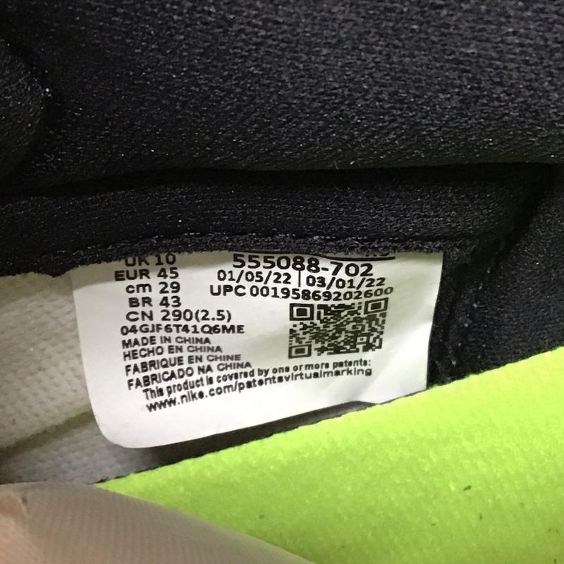 ナイキ NIKE スニーカー スニーカー 555088-702 AIR JORDAN 1 RETRO HIGH OG 29cm 箱有 29.0cm ロゴ、文字 白 / ホワイト / X 黒 / ブラック / X 黄 / イエロー / メンズ USED 古着 中古 10122521
