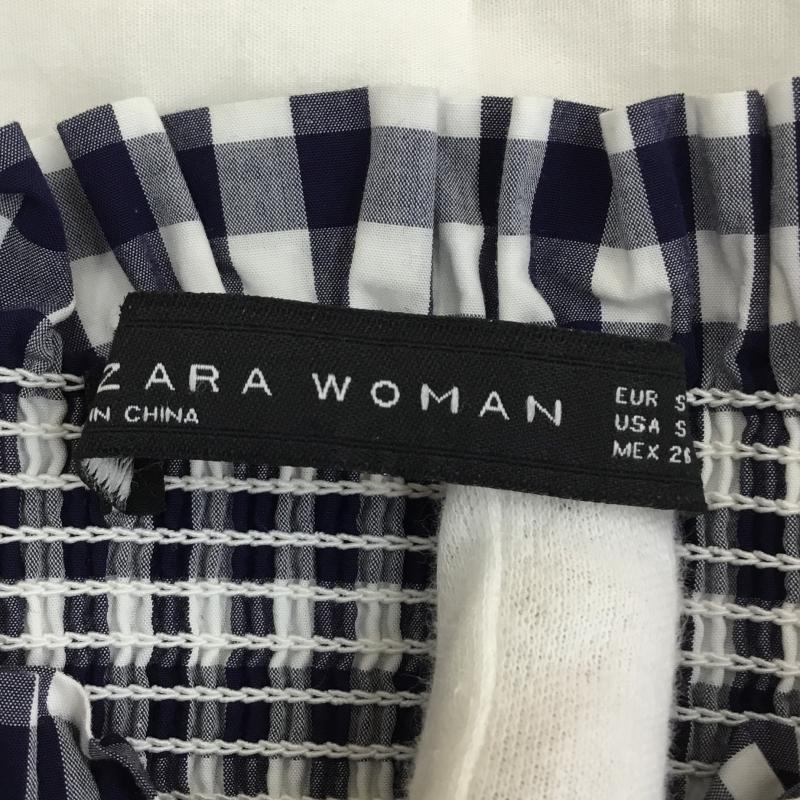 ザラ ZARA セットアップ セットアップ S チェック 青 / ブルー / レディース USED 古着 中古 10134140