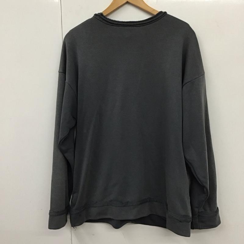 アディダスオリジナルス adidas originals トレーナー 長袖 br9292 TREFOILSWEATSHIRT 長袖スウェット クルーネック ロゴ、文字 灰 / グレー / レディース USED 古着 中古 10132006