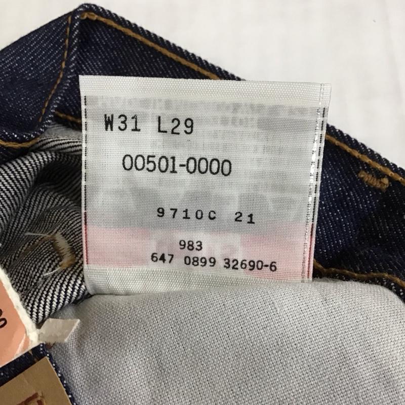 リーバイストラウスアンドコー Levi Strauss & co. パンツ デニム、ジーンズ デニムパンツ L29 90s リジッド メキシコ製 デッドストック レアレングス 31インチ 無地 インディゴ / インディゴ / メンズ USED 古着 中古 10116371