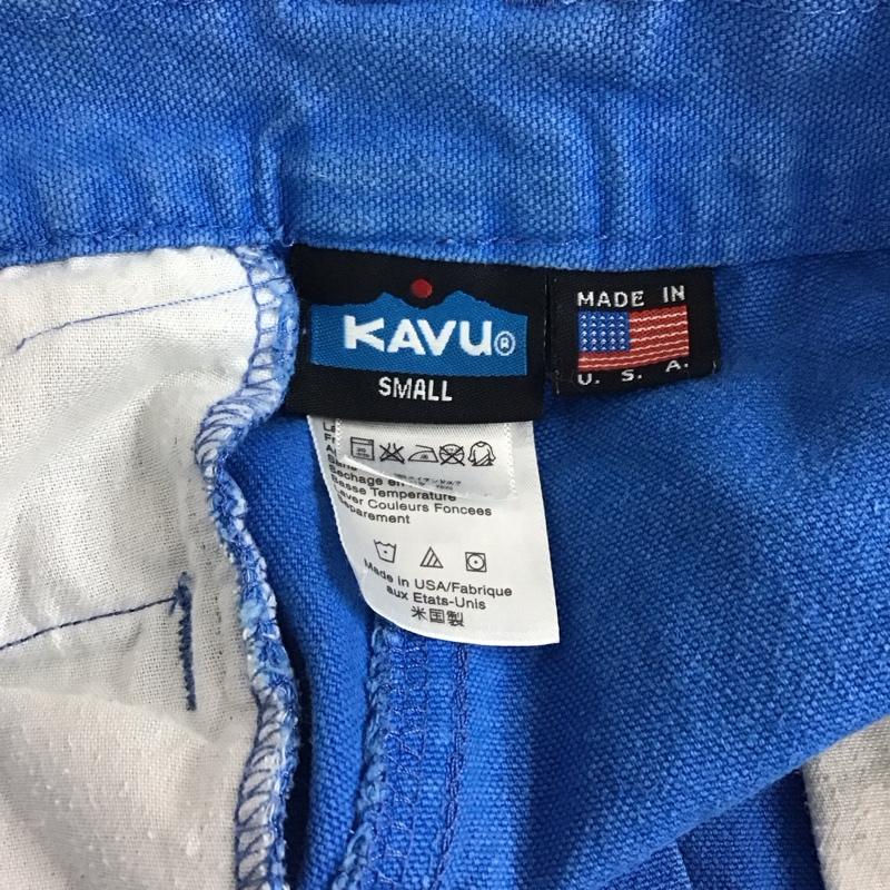 カブー KAVU パンツ ショートパンツ S 無地 青 / ブルー /  メンズ USED 古着 中古 10128535