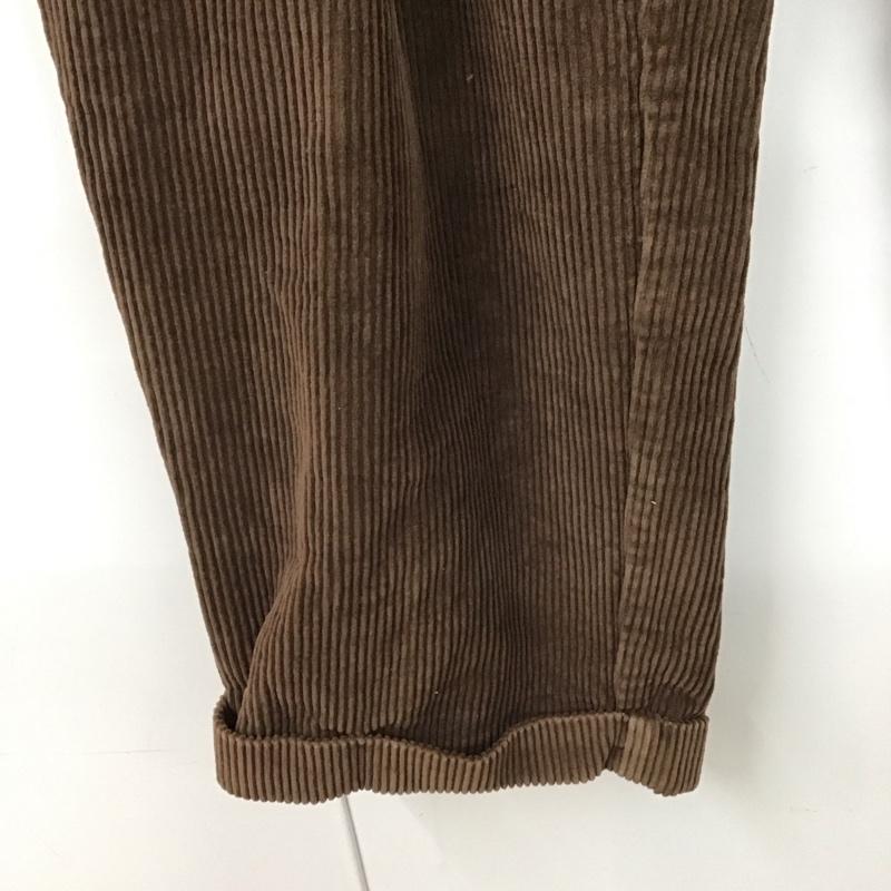 古着 USED パンツ ワークパンツ、ペインターパンツ コーデュロイパンツ ワイドパンツ カジュアルパンツ 33インチ 無地 茶 / ブラウン /  メンズ USED 古着 中古 10126318
