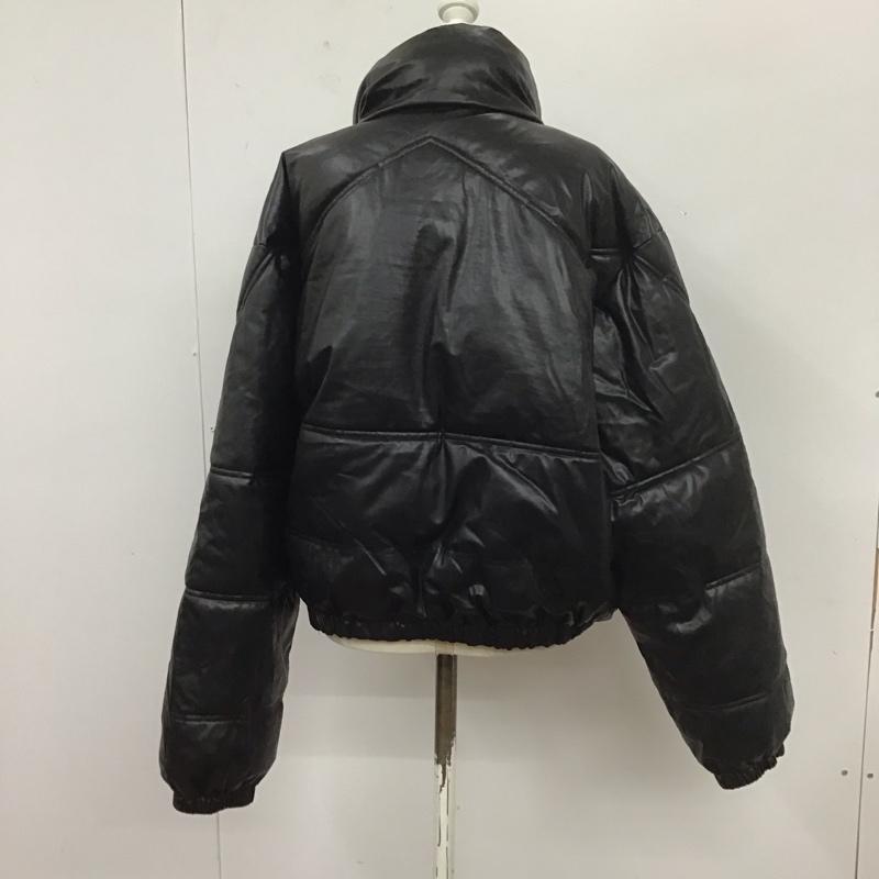 ザラ ZARA ジャケット、上着 ジャケット、ブレザー 2969 280 800 フェイクレザー 中綿 L 無地 黒 / ブラック / レディース USED 古着 中古 10111064