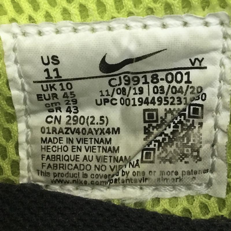 ナイキ NIKE スニーカー スニーカー CJ9918-001 29.0cm ドット 黒 / ブラック / メンズ USED 古着 中古 10110476
