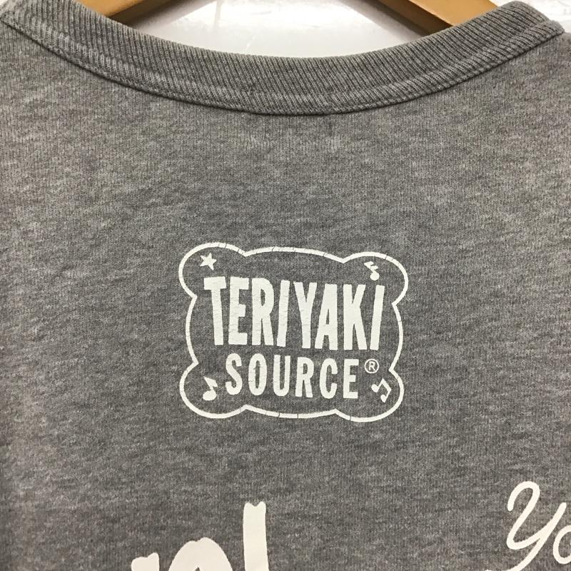 アベイシングエイプ A BATHING APE トレーナー 半袖 スウェット TERIYAKI BOYZ TERIYAKI SOURCE L ロゴ、文字 灰 / グレー / メンズ USED 古着 中古 10133566