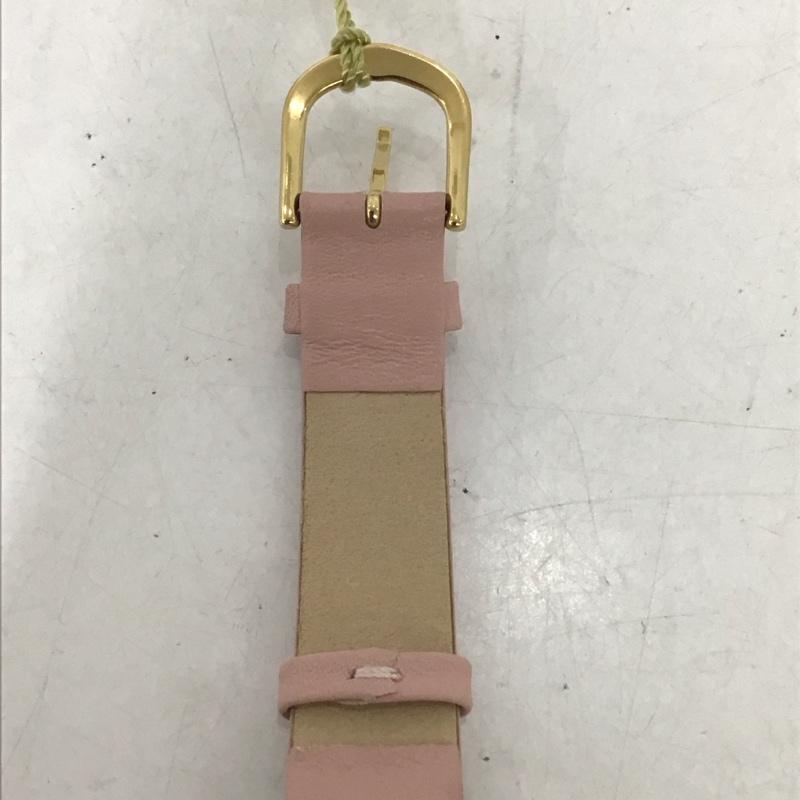 古着 USED 腕時計 アナログ(クォーツ式) CC-A120-LPW Claudia Caterini ロゴ、文字 桃 / ピンク / レディース USED 古着 中古 10134048