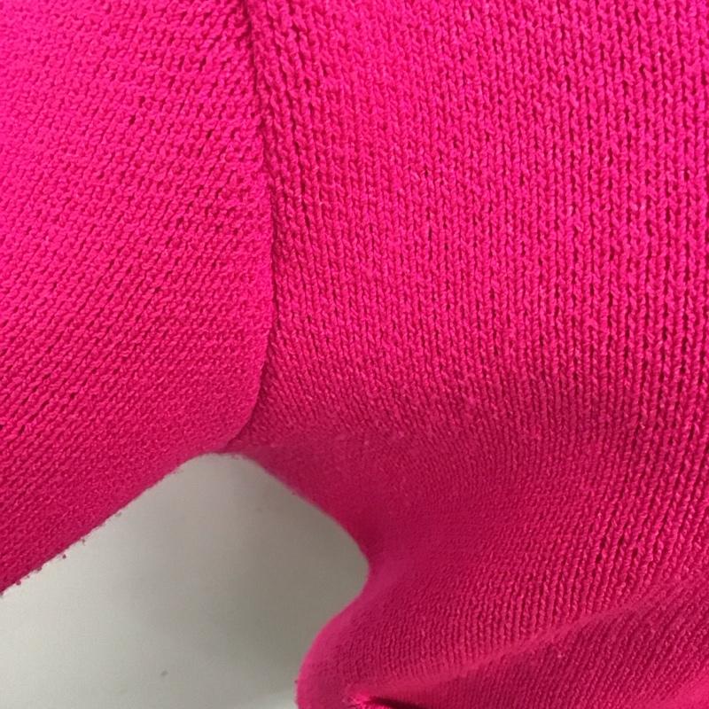 ザラ ZARA ニット、セーター 半袖 S 無地 桃 / ピンク / レディース USED 古着 中古 10124881