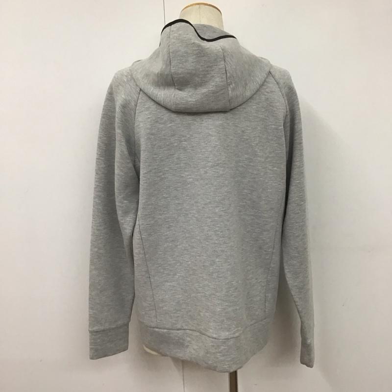 ザノースフェイス THE NORTH FACE ジャケット、上着 ジャケット、ブレザー NT11879 テックエアースウェットパーカーフルジップフーディ ジップアップジャケット パーカー L ロゴ、文字 灰 / グレー / メンズ USED 古着 中古 10106761