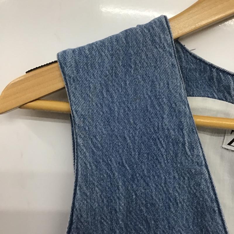 ザラ ZARA ベスト ベスト デニム 8519 917 405 XS 無地 青 / ブルー / レディース USED 古着 中古 10139265