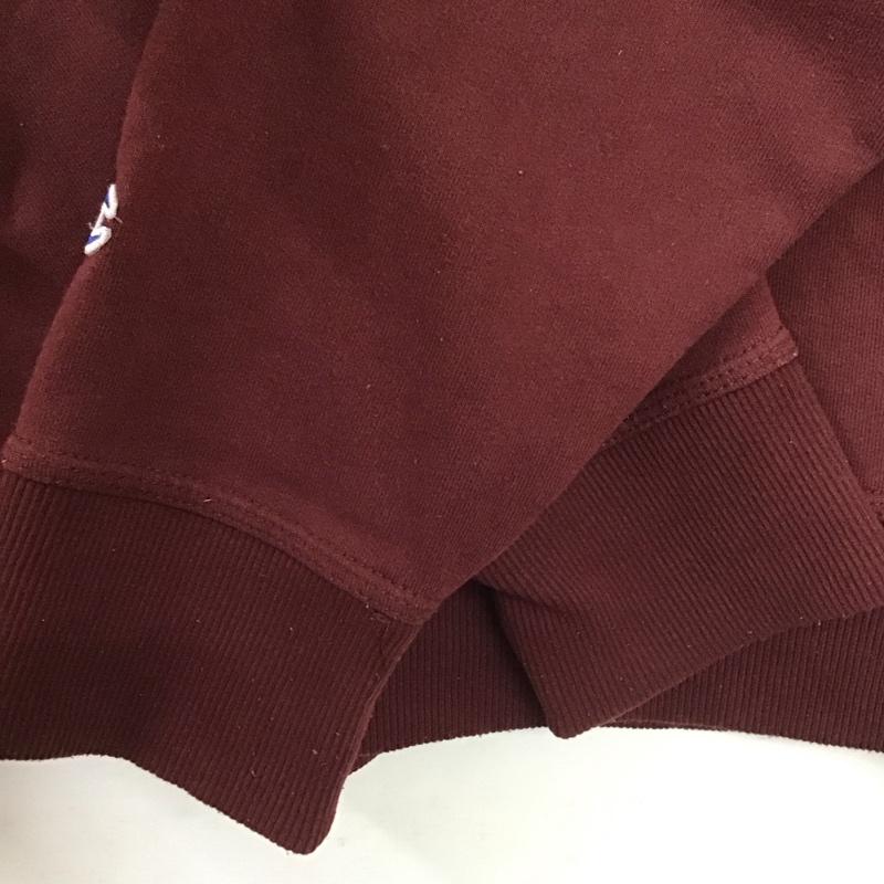 チャンピオン Champion パーカー 長袖 長袖パーカー プルオーバーパーカー スウェット XXL ロゴ、文字 えんじ / ワインレッド / メンズ USED 古着 中古 10138765