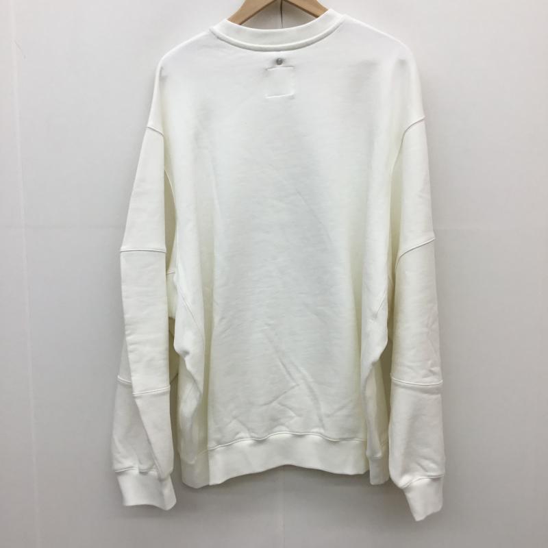 オーエーエムシー OAMC トレーナー 長袖 23A28OAJ03 M ロゴ、文字 白 / ホワイト /  メンズ USED 古着 中古 10120961
