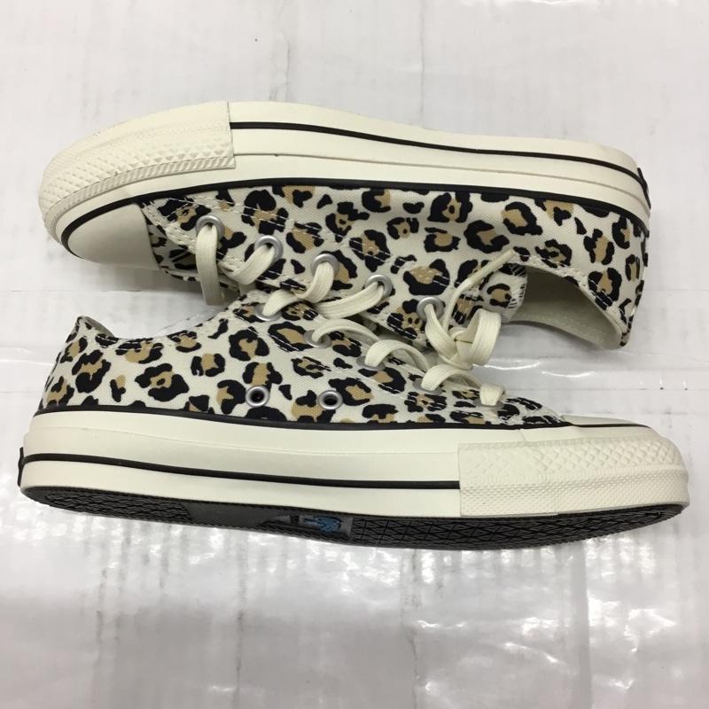 コンバース CONVERSE スニーカー スニーカー 1SC231 1911 ローカット 23cm ヒョウ柄 レオパード 23.0cm ロゴ、文字 マルチカラー / マルチカラー / レディース USED 古着 中古 10106637