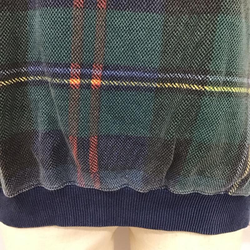 ドッカーズ DOCKERS トレーナー 長袖 長袖スウェット 長袖トレーナー リブカットソー 長袖カットソー チェックトレーナー M チェック マルチカラー / マルチカラー /  メンズ USED 古着 中古 10118988