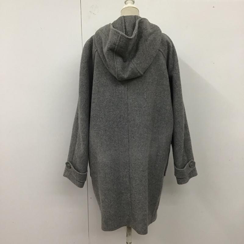 スライ SLY コート コート一般 0308ar30-0370 ドロップショルダーダッフルコート 1 無地 灰 / グレー / レディース USED 古着 中古 10120350