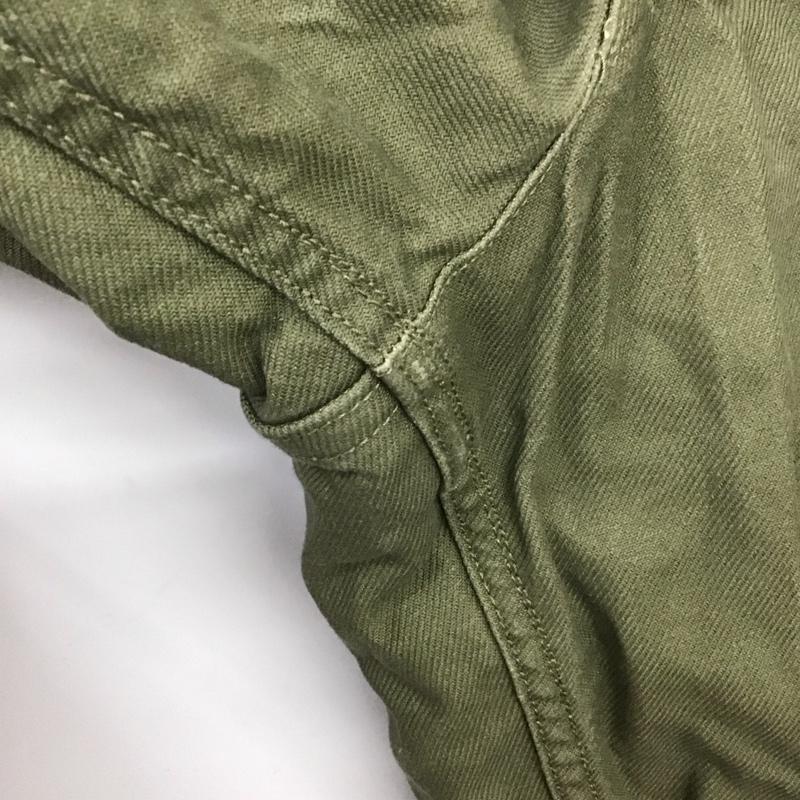ミリタリー ミリタリー パンツ ワークパンツ、ペインターパンツ ミリタリーパンツ ワイドパンツ フランス軍 m47 復刻 waiper 26インチ 無地 カーキ / カーキ / メンズ USED 古着 中古 10134691